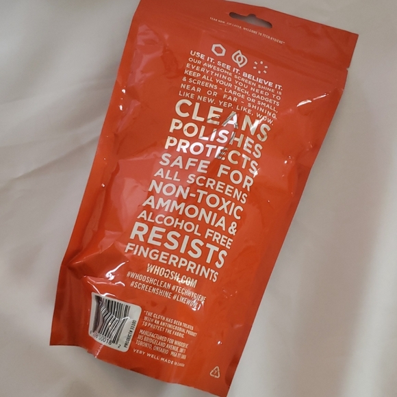 Woosh Screen Shine Tech Hygiene GO Cleaner Phone Tablet Laptop 3.4 OZ NWT - Picture 4 of 8